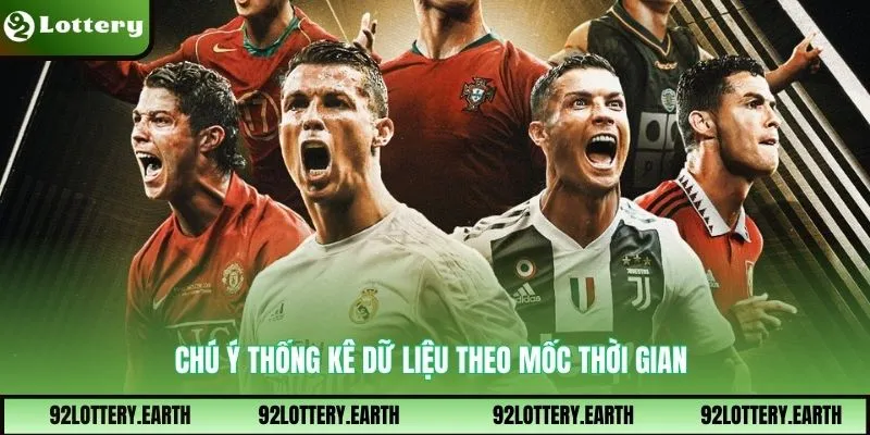 Chú ý thống kê dữ liệu theo mốc thời gian